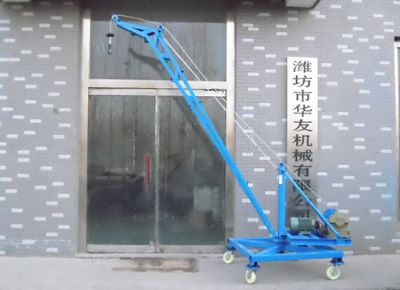 點(diǎn)擊查看詳細(xì)信息<br>標(biāo)題：魚(yú)塘車(chē)間碼頭等多用途吊機(jī)多種款式 閱讀次數(shù)：26789