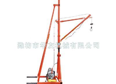 點擊查看詳細信息<br>標題：華友機械室內(nèi)外通用小吊機 閱讀次數(shù)：9998